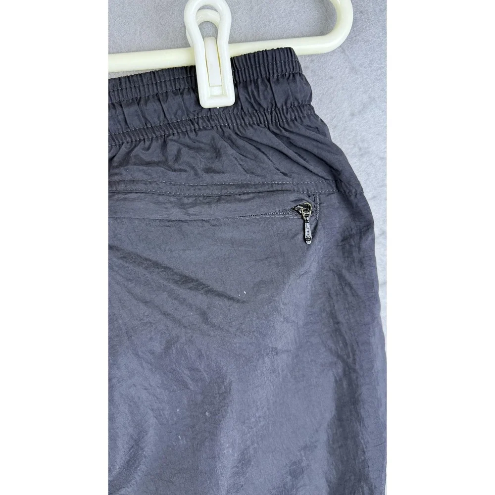 Vintage Nike Pants Mens‎ Large Black Windbreaker Track Nylon Joggers 90s